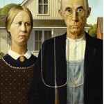 “American Gothic” by Grant Wood