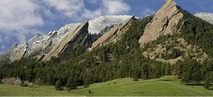 Boulder's Rocky Mountains Flatirons