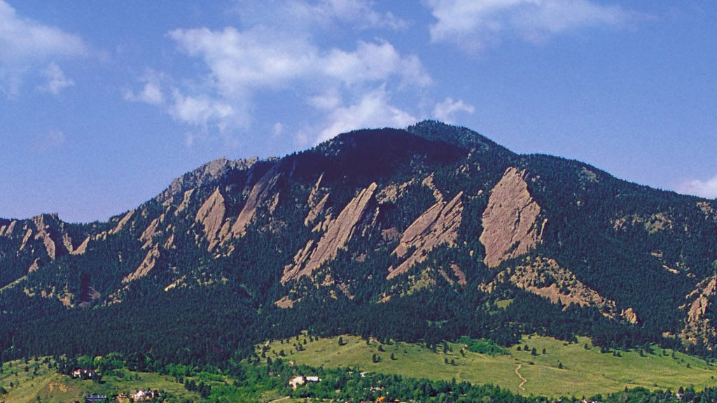 Boulder Colorado Flatirons — home of Michael Conti Productions